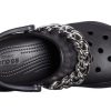 Crocs (WMNS) Classic Clog Retro Sandaler Svart Silver 206662-067