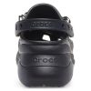 Crocs (WMNS) Classic Clog Retro Sandaler Svart Silver 206662-067