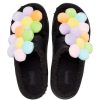 Crocs (WMNS) Classic Cozy Daisy Clogs ”Black Multi” 209240-001