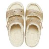 Crocs (WMNS) Classic Cozzzy Glitter Sandals ”Multi Gold” 208124-93S