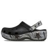 Crocs (WMNS) Classic Crush Disco Clog ”Black” 208123-0C4