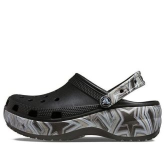 Crocs (WMNS) Classic Crush Disco Clog ”Black” 208123-0C4