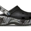 Crocs (WMNS) Classic Crush Disco Clog ”Black” 208123-0C4