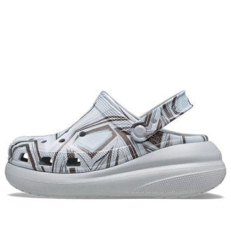 Crocs (WMNS) Classic Crush Disco Clog ”Clear Bue” 208121-0ZT