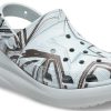 Crocs (WMNS) Classic Crush Disco Clog ”Clear Bue” 208121-0ZT
