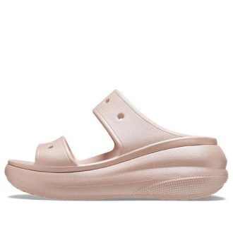 Crocs (WMNS) Classic Crush Shimmer ”Pink” 208602-6TY