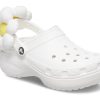 Crocs (WMNS) Classic Flower Clogs ”White” 209236-90H
