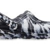 Crocs (WMNS) Classic Fodrade Clog Outdoor Sandaler ”Marmorerad Vit Svart” 207180-103