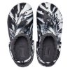 Crocs (WMNS) Classic Fodrade Clog Outdoor Sandaler ”Marmorerad Vit Svart” 207180-103