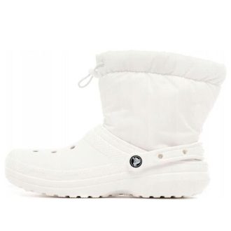 Crocs (WMNS) Classic Fodrade Neo Puff Boots ”White” 206630-143