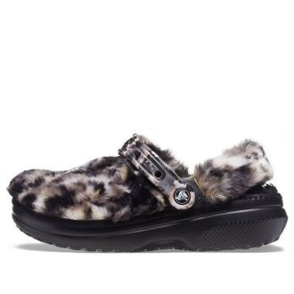 Crocs (WMNS) Classic Fur Sure ”Led Animal Oreo” 207303-0C4