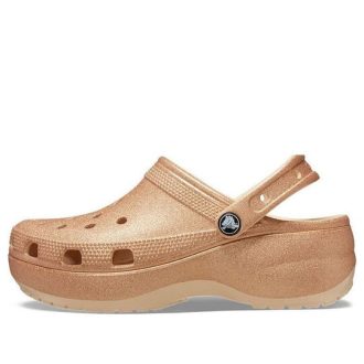 Crocs (WMNS) Classic Glitter Clogs ”Orange” 207241-2DS