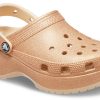 Crocs (WMNS) Classic Glitter Clogs ”Orange” 207241-2DS