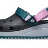 Crocs (WMNS) Classic Hiker Clog ”Black Gey Teal” 206772-988