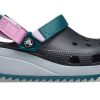 Crocs (WMNS) Classic Hiker Clog ”Black Gey Teal” 206772-988
