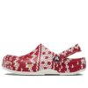 Crocs (WMNS) Classic Holiday Sweater Graphic ”Red White” 209237-90H