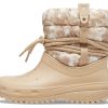 Crocs (WMNS) Classic Neo Puff Luxe Boots ”Beige White” 207312-2E9