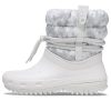 Crocs (WMNS) Classic Neo Puff Luxe Boots ”White Grey” 207312-1CR