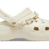 Crocs (WMNS) Classic Platform Chain Clogs ”Bone” 209022-2Y2
