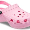 Crocs (WMNS) Classic Platform Clog ”Flamingo” 206750-6S0