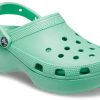 Crocs (WMNS) Classic Platform Clog ”Jade Stone” 206750-3UG