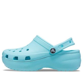 Crocs (WMNS) Classic Platform Clog ”Pure Water” 206750-4SS