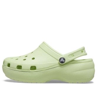 Crocs (WMNS) Classic Platform Clog ”Selleri” 206750-335
