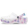 Crocs (WMNS) Classic Platform Dream Clog ”White Purple” 207580-94S