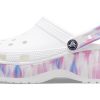 Crocs (WMNS) Classic Platform Dream Clog ”White Purple” 207580-94S