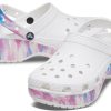 Crocs (WMNS) Classic Platform Dream Clog ”White Purple” 207580-94S