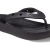 Crocs (WMNS) Classic Platform Flip ”Black” 207714-001