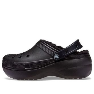Crocs (WMNS) Classic Platform Fodrad Träsko ”Black” 207938-001