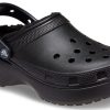 Crocs (WMNS) Classic Platform Fodrad Träsko ”Black” 207938-001