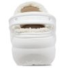 Crocs (WMNS) Classic Platform Fodrade träskor ”Vita” 207938-100