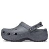 Crocs (WMNS) Classic Platform Glitter II Clog ”Black” 207770-001