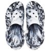 Crocs (WMNS) Classic Platform Marmored Clog ”Black White” 207176-066