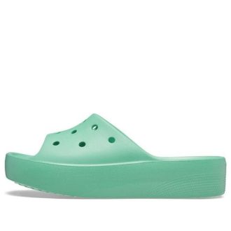 Crocs (WMNS) Classic Platform Sandaler ”Grön” 208180-3UG