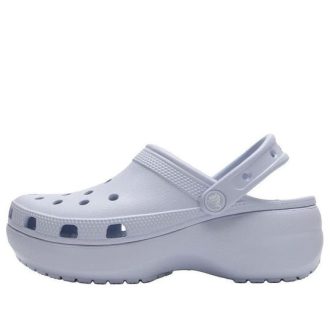 Crocs (WMNS) Classic Platform Shoes ”Blue” 206750-5AF