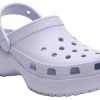 Crocs (WMNS) Classic Platform Shoes ”Blue” 206750-5AF
