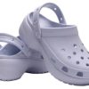 Crocs (WMNS) Classic Platform Shoes ”Blue” 206750-5AF