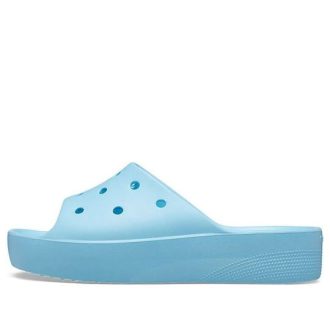 Crocs (WMNS) Classic Platform Slide ”Arctic” 208180-411