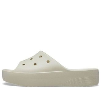 Crocs (WMNS) Classic Platform Slide ”Bone” 208180-2Y2