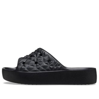 Crocs (WMNS) Classic Platform Slides ”Black” 209564-001