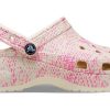 Crocs (WMNS) Classic Platform Snake Print Clogs ”Pink” 207328-2Y3