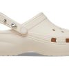Crocs (WMNS) Classic Platform Tiara Clogs ”Beige” 209685-0WW