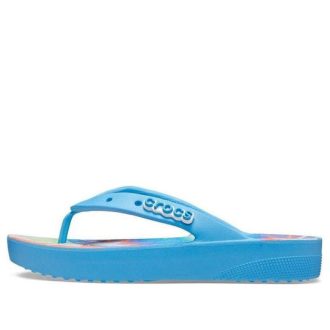 Crocs (WMNS) Classic Platform Tie Dye ”Oxygen Multi” 208043-4KT