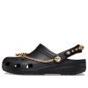 Crocs (WMNS) Classic Tiara Clogs ”Black Gold” 209684-001