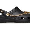 Crocs (WMNS) Classic Tiara Clogs ”Black Gold” 209684-001
