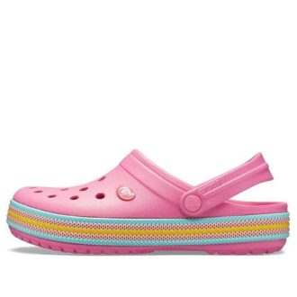 Crocs (WMNS) Crocband Beach Pink Sandaler 205889-669