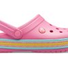 Crocs (WMNS) Crocband Beach Pink Sandaler 205889-669